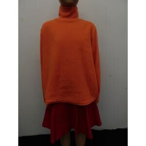 Pre-Owned Costume Deerose Large Child Orange Jazz Hip Hop